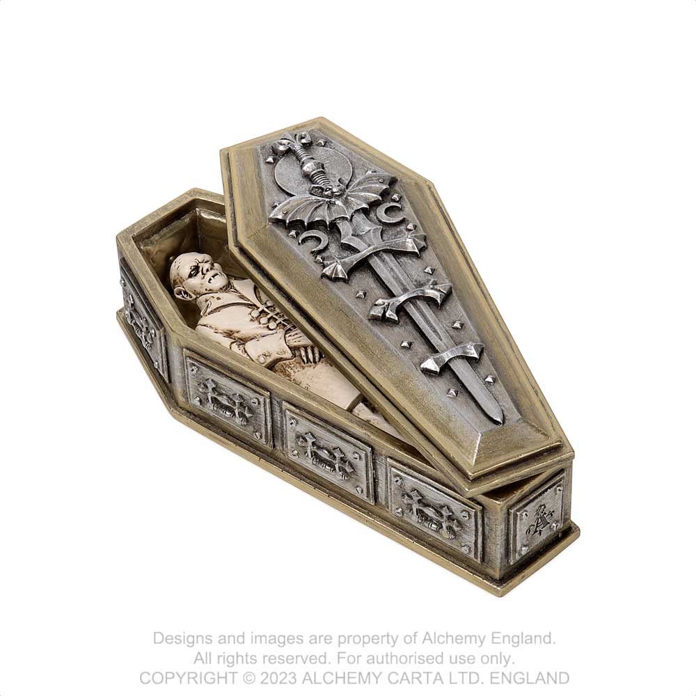 Alchemy - Nosferatu's Rest Casket & Figure Decorative box - Multicolours